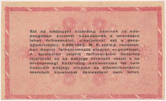1946. 1.000.000AP fordított címer és eltolódott hátlapi alapnyomat T:II