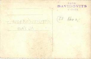 ~1930 Nagyszalonta, Salonta; tengerésztisztek bálja, csoportkép / mariners' ball, group photo b...