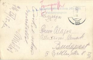 3 db első világháborús osztrák-magyar katonai csoportkép / 3 WWI K.u.k. military photo postcards of ...