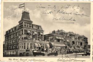 16 db régi külföldi városképes lap / 16 pre-1945 European town-view postcards