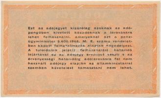 1946. 100.000.000AP sorozat- és sorszám nélkül T:II