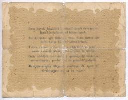 1848. 10Ft "Kossuth Bankó" T:IV