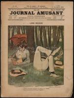 1902 Journal Amusant, journal humoristique Nr. 175 - francia nyelvű vicclap, illusztrációkkal, 16p / French humor magazine