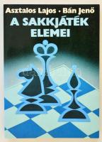 Asztalos Lajos-Bán Jenő: A sakkjáték elemei. Bp.,(1991),Kossuth. Hatodik, bővített kiadás. Kiadói papírkötés, jó állapotban.