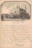 1897 (Vorläufer!) Sveta Trojica v Slovenskih Goricah, Heiligendreifaltigkeit in Windischbüheln; church