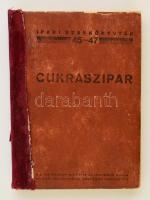 Szilassy Alfonz: Cukrászipar. Bp., 1943, Pallas. Félvászon kötés, javított.