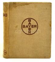 cca 1930-1940 Bayer Diarium, bejegyzésekkel