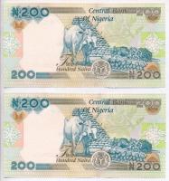 Nigéria 2014. 200N (2x) sorszámkövetők T:I
Nigeria 2014. 200 Naira (2x) sequential serials C:UNC