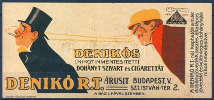 Dekoratív számolócédula / Decorative counting-slip