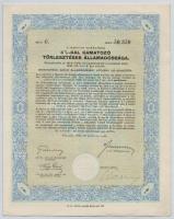 Budapest 1942. "A Magyar Királyság 3%-kal Kamatozó Törlesztéses Államadóssága" kötvénye 50...