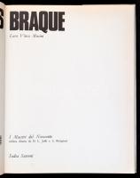 Vinca Masini, Lara: Georges Braque. Firenze, 1969, Sadea Sansoni. Kiadói egészvászon kötés, papír vé...