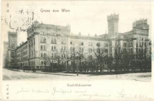 Vienna, Wien IX. Rudolfskaserne (Rossauer Kaserne) / military barracks (EK)