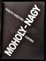 Passuth Krisztina:Moholy-Nagy. Bp., 1982, Corvina. Kiadói egészvászon kötésben, kissé szakadt papír ...