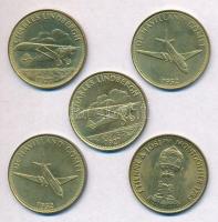 Franciaország ~1970. "L'Épopée de l'Espace (Az űrutazás története)" 20db sárgaré...