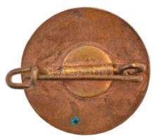 DN Háborúellenes, zománcozott fém jelvény (15mm) T:2