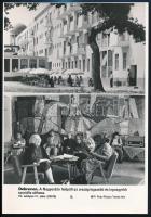 cca 1964 2 db debreceni témájú MTI-fotó, feliratozva, 27×18,5 cm