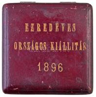 Beck Ötvös Fülöp (1873-1945) 1896. "1896-iki Ezredéves Országos Kiállítás / Közreműködők Érme&q...