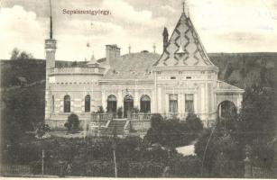 Sepsiszentgyörgy, Sfantu Gheorghe; Dr. Künnle Tivadar villa, kastély. Gere István kiadása / villa, castle (EK)