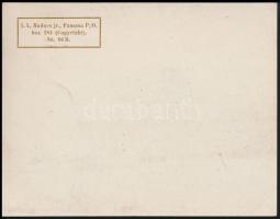 cca 1890 Pedro Miguel, Panama-csatorna építése, munkások, gőzmozdony, vasútépítés, 3 db fénynyomat, ...