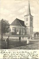 Gyulafehérvár, Karlsburg, Alba Iulia; Evangélikus templom / church (kis szakadás / small tear)