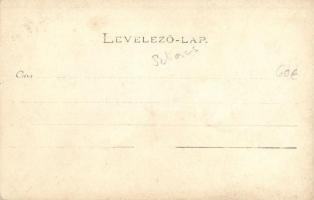 ~1900 Szliács, Sliac; Buda szálloda fürdőigazgatósága, díszmű áru raktár, lovas kocsi / hotel, spa d...