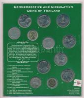 Thaiföld 1966-2000. 1B-10B (12xklf) szett eredeti csomagolásban T:1-,2
Thailand 1966-2000. 1 Baht -...