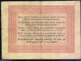 1848. 5Ft "Kossuth bankó" vörösbarna T:II/III+