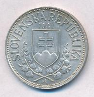 Szlovákia 1941. 20K Ag "Cirill és Metód" T:1-,2 kis ph., kis patina
Slovakia 1941. 20 Kor...