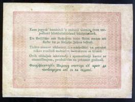 1848. 5Ft "Kossuth bankó" vörösbarna (10x) T:restaurált (9x), IV (1x)