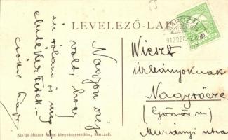 Balatonkeresztúr, Balaton parti nyaralók. Mizsur Ádám kiadása