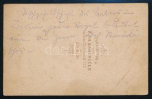 cca 1960-1900 3 db különféle vizitkártya, közte Karel Wisnar olmützi püspök portréjával, különböző m...