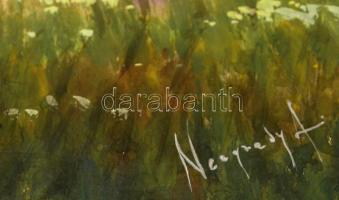 Neogrády jelzéssel: Erdő részlet. Vegyes technika, karton, 40×50 cm