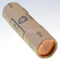 Svájc 1970. 2r Br (50x) kissé sérült banki rolniban T:1-
Switzerland 1970. 2 Rappen Br (50x) in som...