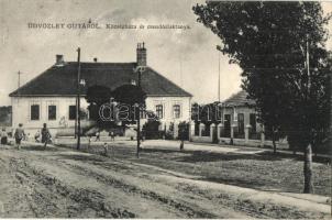 Gúta, Kolárovo; Községháza, csendőrlaktanya / town hall, gendarme barracks