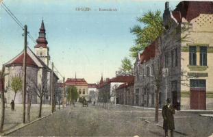Cegléd, Kossuth tér, templom. W. L. Bp. 6573. (fl)