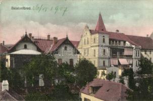 Balatonfüred, Villa sor. Grüner Simon kiadása (EK)