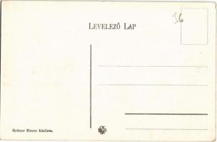 Balatonfüred, Villa sor. Grüner Simon kiadása (EK)