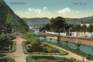 Besztercebánya, Banska Bystrica; Stadler Teofil park, híd. Machold F. kiadása / park, bridge (Rb)