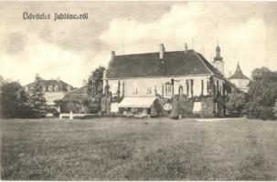 Jablánc, Jablonica; Gróf Apponyi kastély / Schloss / castle