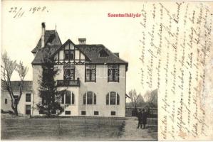 Szentmihályúr, Michal nad Zitavou; Dióssy kastély / castle (felületi sérülés / surface damage)