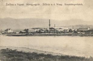 Zsolna, Sillein, Zilina; Műtrágyagyár. Feitzinger Ede 620. / Kunstdüngerfabrik / fertilizer factory (EK)