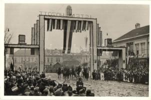 1938 Kassa, Kosice; bevonulás, Horthy Miklós / entry of the Hungarian troops