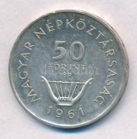 1961. 50Ft Ag "Liszt" T:1-(P) 
Adamo EM8
