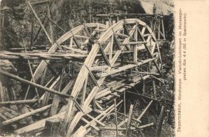 Mursangergraben, Tauernbahn, Nordrampe, Viadukt-Lehrbogen / railway bridge in construction