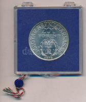 1976. 200Ft Ag "II. Rákóczi Ferenc" eredeti, plombált, MNB plasztiktokban T:BU
Adamo EM48