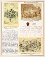 Különleges, egyedi összeállítás az első világháborús  magyar királyi honvéd huszárok történetéről, k...