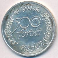 1988. 500Ft Ag "Világ vadvédelmi alap" T:BU fo., szennyeződés
Adamo EM100
