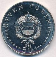 1968. 50Ft Ag "Semmelweis" T:1
Adamo EM27