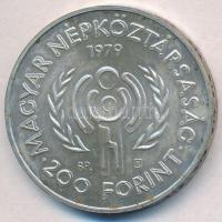 1979. 200Ft Ag "Nemzetközi gyermekév" T:BU 
Adamo EM57