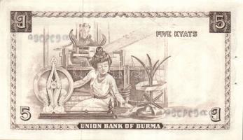Burma 1958. 1K, 5K, 10K, 50K T:I